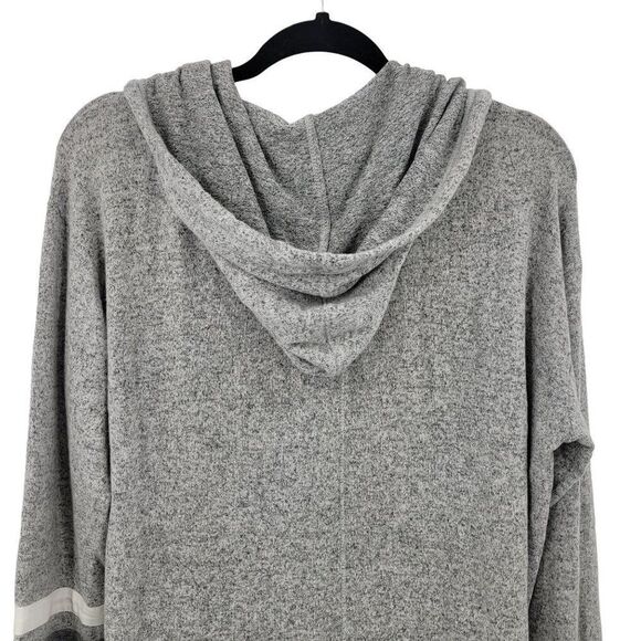 Mix by 41 Hawthorne Space Dye Heather Gray Hoodie L Pullover Comfy Loungewear - Picture 8 of 11